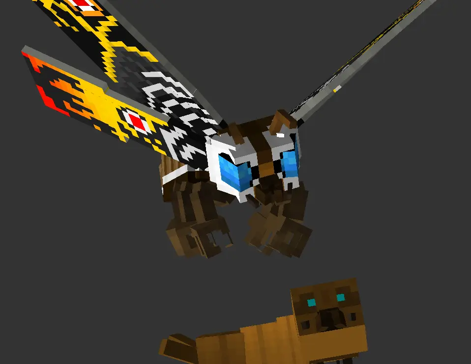 Minecraft CPM Model - guidorah by ɛ⨀)⟪ʙʀɛɴpoker⟪««⫷ - AshiraZone Catalog (Media 3)