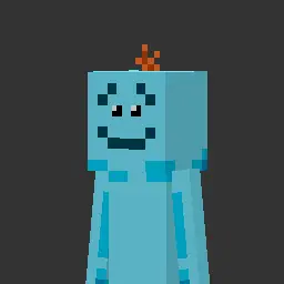 Minecraft CPM Model - MrMeeseeks by RyGuyEffect - AshiraZone Catalog (Media 2)