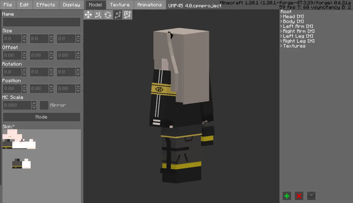 Minecraft CPM Model - UMP45_4.0 by Otto Tannhauser - AshiraZone Catalog (Media 12) Minecraft CPM Model - UMP45_4.0 by Otto Tannhauser - AshiraZone Catalog (Media 12)