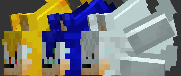 Minecraft CPM Model - SonicTestDriveV0.2 by Randomwayne01 - AshiraZone Catalog (Media 3)