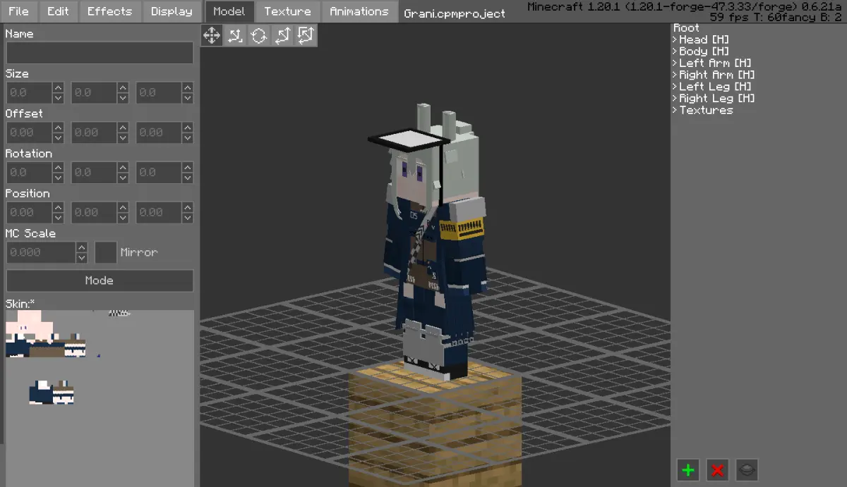 Minecraft CPM Model - Graniarknights by Otto Tannhauser - AshiraZone Catalog (Media 2) Minecraft CPM Model - Graniarknights by Otto Tannhauser - AshiraZone Catalog (Media 2)