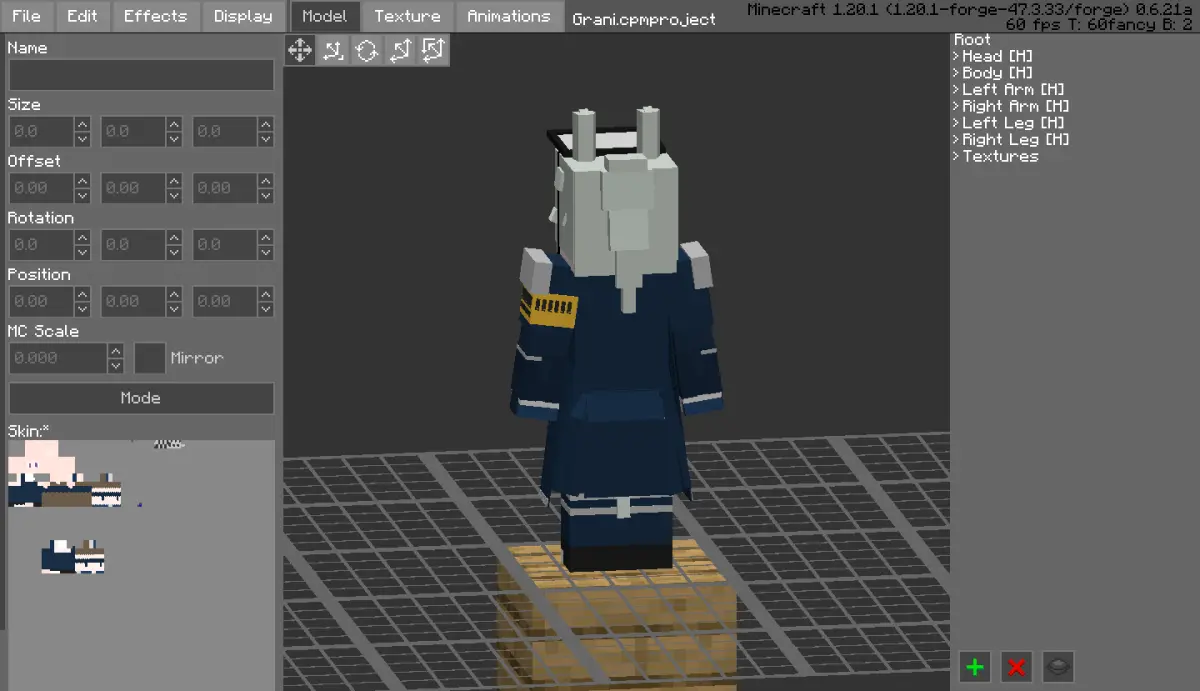 Minecraft CPM Model - Graniarknights by Otto Tannhauser - AshiraZone Catalog (Media 3) Minecraft CPM Model - Graniarknights by Otto Tannhauser - AshiraZone Catalog (Media 3)