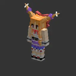 Minecraft CPM Model - SuikaIbuki by yDewolf - AshiraZone Catalog (Media 4)