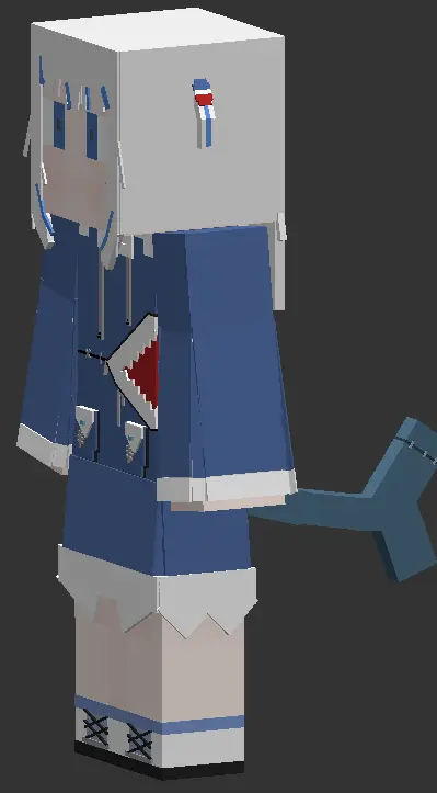 Minecraft CPM Model - Gawr_gura by Otto Tannhauser - AshiraZone Catalog (Media 2) Minecraft CPM Model - Gawr_gura by Otto Tannhauser - AshiraZone Catalog (Media 2)