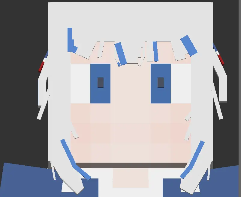 Minecraft CPM Model - Gawr_gura by Otto Tannhauser - AshiraZone Catalog (Media 6)