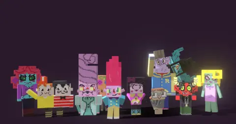 Minecraft CPM Model - Minecraft Historietas Assombradas Custom Player Models,  BRA Cartoon by . - AshiraZone Catalog (Media 2)