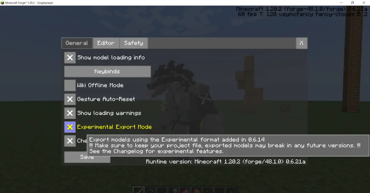 Minecraft CPM Model - Obstagoon by SerHan-Solo - AshiraZone Catalog (Media 2)