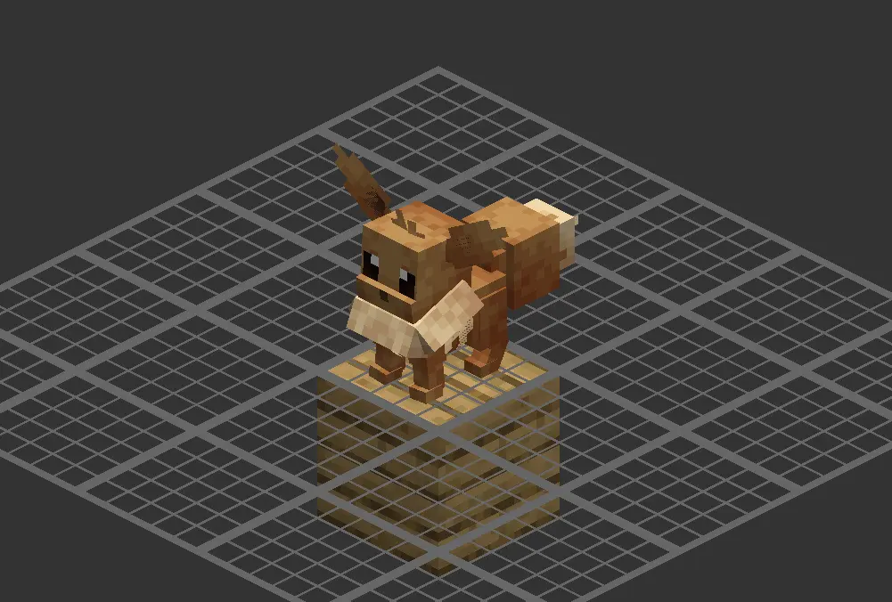 Minecraft CPM Model - eevee_male by Flareon - AshiraZone Catalog (Media 1)