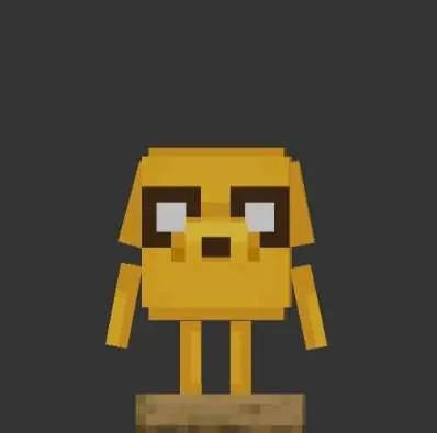 Minecraft CPM Model - JAKE_THE_DOG_BEDROCK by Wilfredo Velez - AshiraZone Catalog (Media 3)