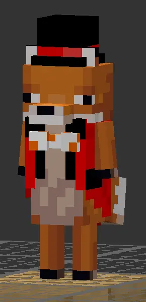 Minecraft CPM Model - fox_2 by 🌮 WitherTaco 🌮 - AshiraZone Catalog (Media 2)