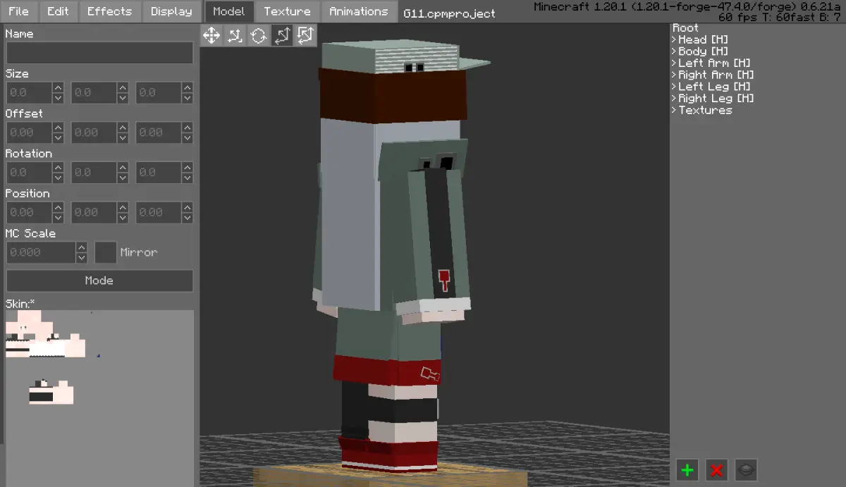 Minecraft CPM Model - G11 by Otto Tannhauser - AshiraZone Catalog (Media 4)