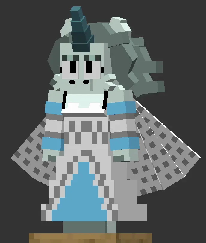 Minecraft CPM Model - Glacindra by Gavin - AshiraZone Catalog (Media 2)