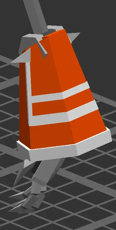 Minecraft CPM Model - The_triangles by AlbinFalcon The cubeless one - AshiraZone Catalog (Media 3)