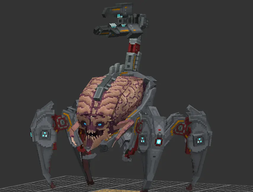Minecraft CPM Model - Arachnotron by ɛ⨀)⟪ʙʀɛɴpoker⟪««⫷ - AshiraZone Catalog (Media 1)